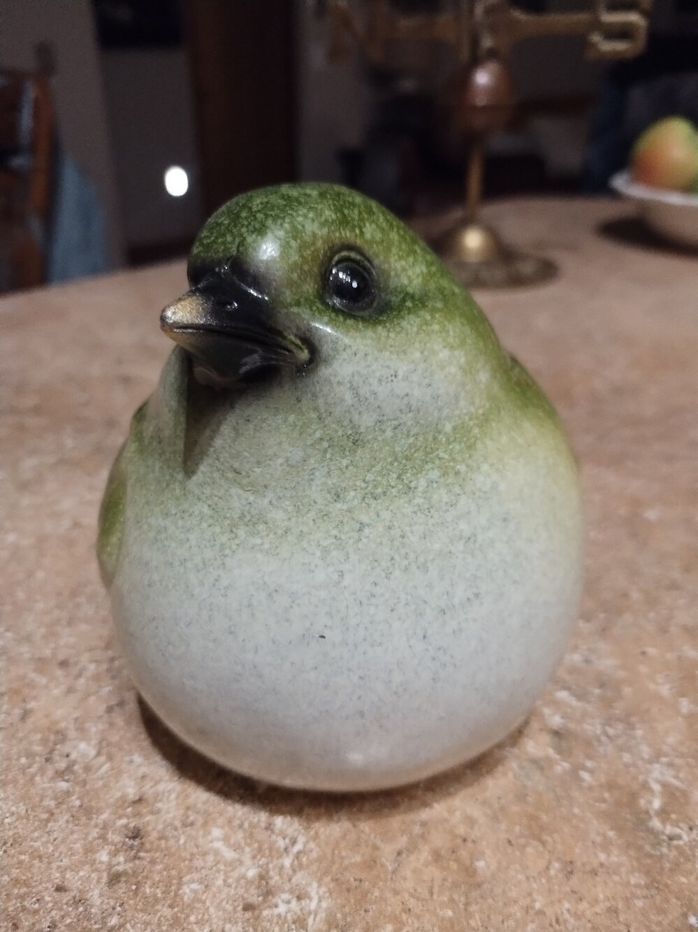 Cute Green Bird Figurine - Picture 2 of 6